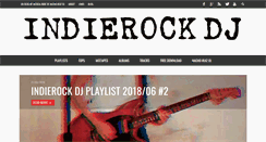 Desktop Screenshot of indierockdj.com