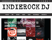 Tablet Screenshot of indierockdj.com